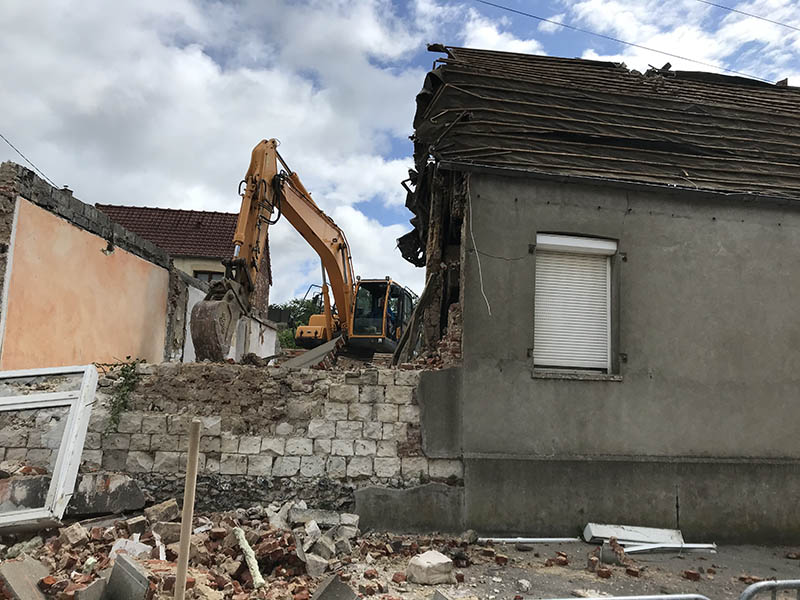 Démolition Saint-Omer